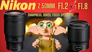 Best Nikon 50mm Lens review : Nikon Z 50mm F1.2 vs F1.8 review...