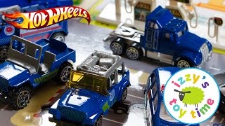 Cars  | Hot Wheels Fast Lane Police City Playset  | Fun Toy Cars for Family and Kids