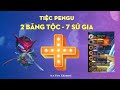 Top #1 cùng 3 BÚA BĂNG và 7 Sử Gia - Chế độ tiệc Pengun - Đấu Trường Chân Lý