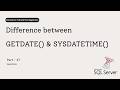 47 Every DateTime Functions Explained in SQL Server
