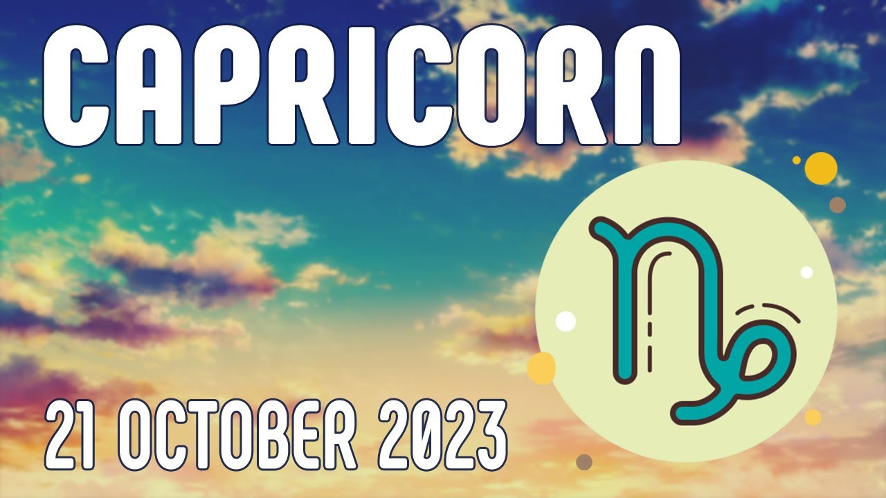 Capricorn ♑ 💫 𝐄𝐯𝐨𝐥𝐮𝐭𝐢𝐨𝐧 𝐀𝐧𝐝 𝐄𝐱𝐩𝐚𝐧𝐬𝐢𝐨𝐧 💫 Horoscope For Today October 21 ...