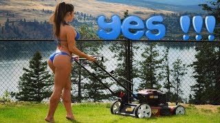 HOW TO MOW THE LAWN FAST