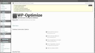 How To Repair Your Database: Part Two WP-Optimize Plugin