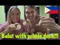 WE SHOCKED BY 18 DAYS BALUT! Do Russian & Israeli Enjoy Balot?