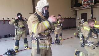 Training Division class 224 scba 60 second drill