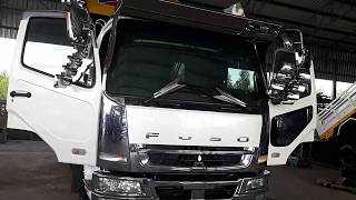 รีวิว หกล้อดั้ม FUSO 240 hp ทำสีขาว 78 หมื่น FC บุรีรัมย์ นาโพธิ์ จัดให้ EP.4567