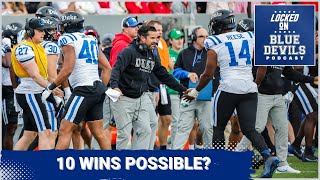 Will Duke Football Reach Historic 10 Wins This Season? | Duke Blue Devils Podcast