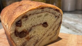 (14) Adding Raisins to My Sourdough Sandwich Bread