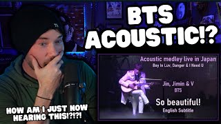 Metal Vocalist First Time Reaction - BTS Acoustic Live - Japan 2016 - Boy In Luv, Danger & I Need U