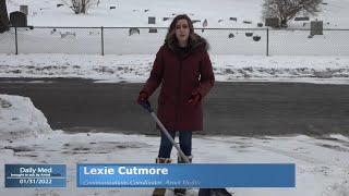 Arnot Health Minute - Cold Weather Brings on Threat of Frostbite, Hypothermia