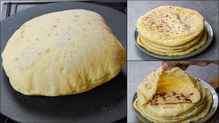 Aloo Roti | Homemade Aloo Ka Roti | Soft \u0026 Fluffy Aloo Roti Recipe | Potato Flat Bread Recipe