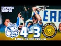 ¡El ÚLTIMO TÍTULO de la FRANJA! 🍠 Puebla 4-3 U. de G. 🦁 Temporada 1989-90   26/05/1990