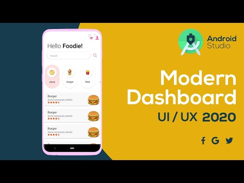 Dashboard Ui Design Modern Dashboard Ui Design Android Studio
