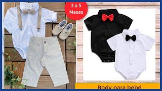 DIY Hermoso body para niños bebes