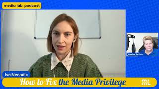 Iva Nenadic - A Background to Article 17 - Media Privilege | How To Fix the Media Freedom Act