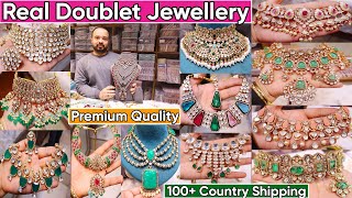 Premium Quality Bridal Doublet Jewellery Collection 2025 | Exclusive Real Polki Doublet Jewellery