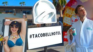We stayed at the TACO BELL HOTEL!