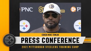 Steelers Press Conference (July 23): Coach Mike Tomlin | Pittsburgh Steelers
