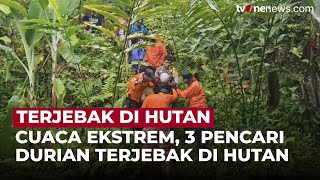 Cuaca Ekstrem, Tiga Pencari Durian Terjebak di Hutan Bukik Lampu Padang | OneNews Update