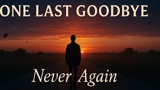 Last Goodbye | Heartbreaking Sad Song | We Will Never Meet Again - SingAura
