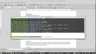 Session 14 : Operating System Programming Concepts : Lab 9 - Shell Programming BASH