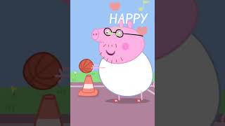 Peppa_Pig_Daddy_Pig_Plays_Football_in_His_Shirt#shortsviral #shorts