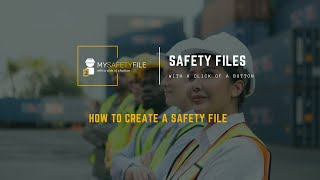 How to make a safety file (Free)