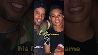 Ronaldinho son, João Mendes keep his identity a secret? #ronaldinho #cruzeiro #brazil