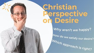 宗哲求其問 / Ideas Series - Christian Perspective on Desire by Dr. Mark Boone