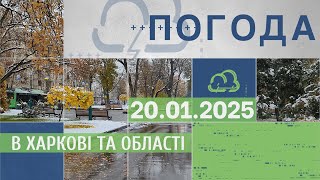 Прогноз погоди в Харкові та Харківській області на 20 січня