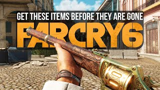 Get These Items Before They Are Gone In Far Cry 6 (Far Cry 6 Weapons)