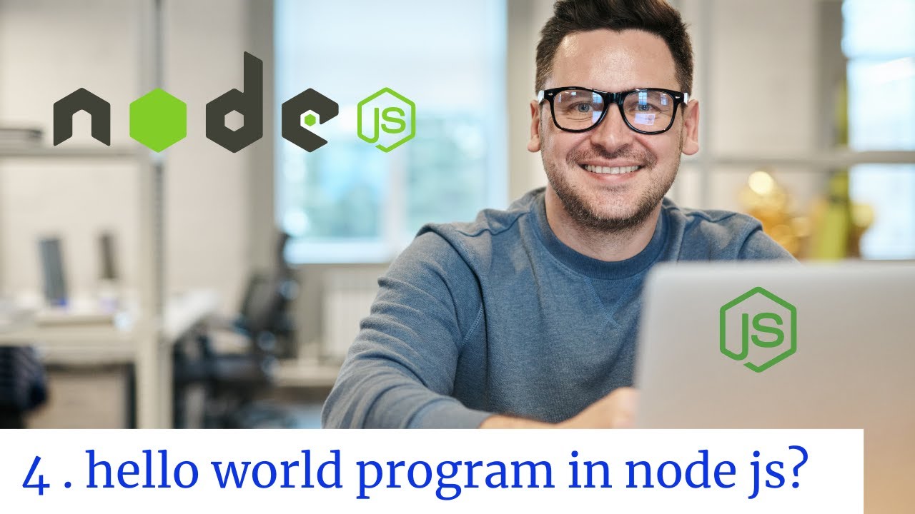 4. Hello World Program In Nodejs Telugu | Node Js | Js | JavaScript ...