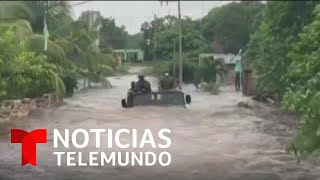 Tormenta tropical Cristóbal golpea el sureste de México | Noticias Telemundo