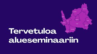 Kuopion työllisyysalueen alueseminaari 28.5.2024