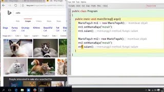 6. Tutorial Pemrograman Berorientasi Objek Java - Objek Mario Teguh Berbaju