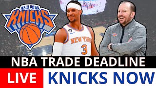 New York Knicks NBA Trade Deadline 2023 LIVE | OG Anunoby, Bojan Bogdanovic, Saddiq Bey