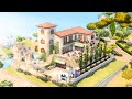 Italian Vineyard Restaurant  / Wedding Venue | Sims 4 Speed Build | NoCC