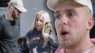 Jake Paul Reacts To Logan Paul & Tana Mongeau Date