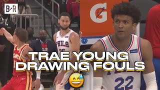 Ben Simmons And Matisse Thybulle Were Annoyed At These Trae Young Foul Calls