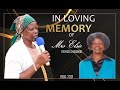 FUNERAL OF MRS ELSIE TINYIKO SHIBAMBO