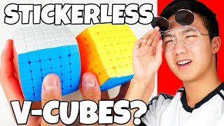 NEW STICKERLESS V-CUBES UNBOXING?!