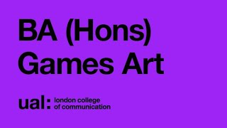 BA (Hons) Games Art Online Open Day