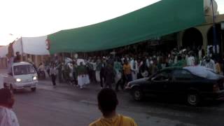 Touggourt  during the match  Algeria vs Egypt