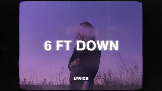 Zebatin & Nat - 6ft Down (Lyrics)