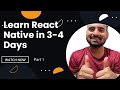 Learn React Native in 3-4 Days - Part 1 | Engineer Codewala  #reactnative  #components #hindi #india