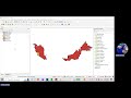 peta kajian dengan menggunakan aplikasi qgis