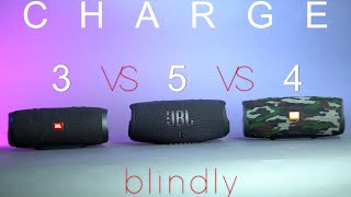 JBL Charge 5 vs Charge 4 vs Charge 3 Blind listening Challenge. Which letter sounds the best to you?