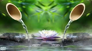 Bamboo Water Fountain Healing Music - Sleep Music, Water Sounds, Relaxing Music, Meditation Music