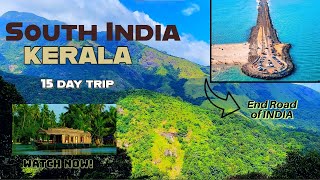 Kerala Full tour plan | Karnataka Kerala Tamil Nadu 15 days