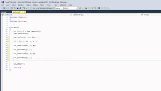 Lua Tutorial 27: Multidimensional Tables In The C Library